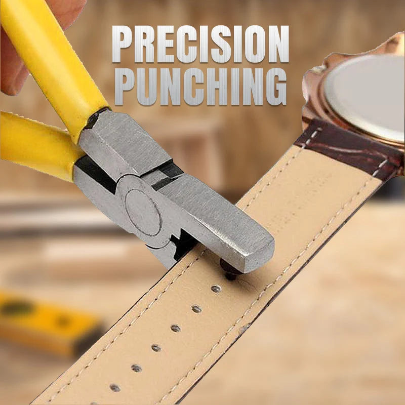 PunchMate – Precision Leather Strap Hole Punch Plier