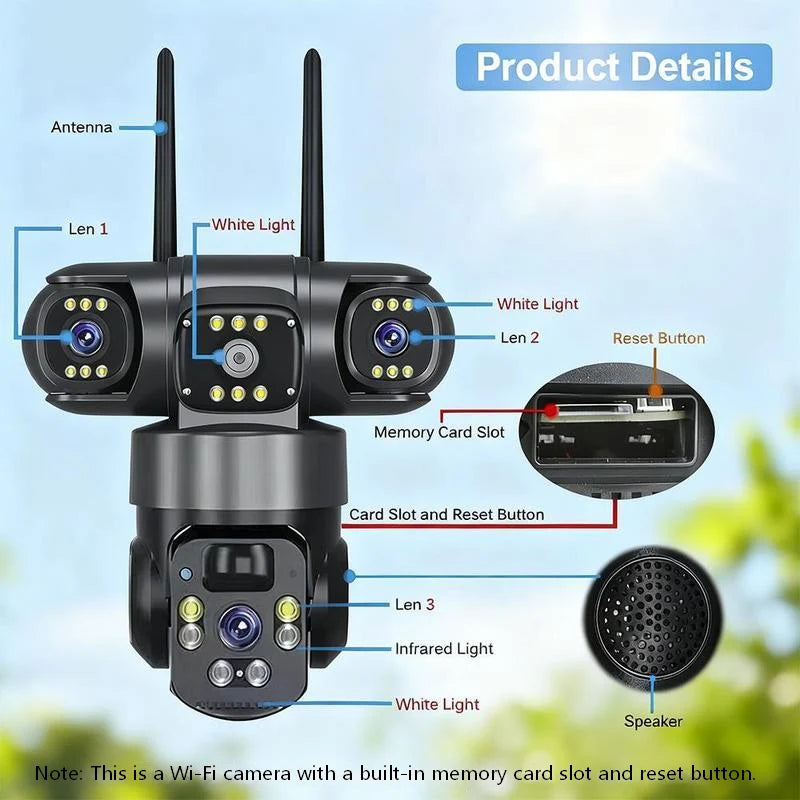EagleView – 360° Solar WiFi Camera