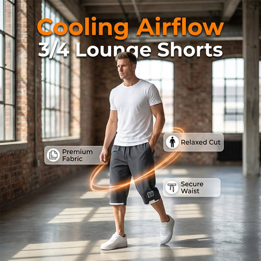 CoolStride – Breathable Comfort Capri Shorts