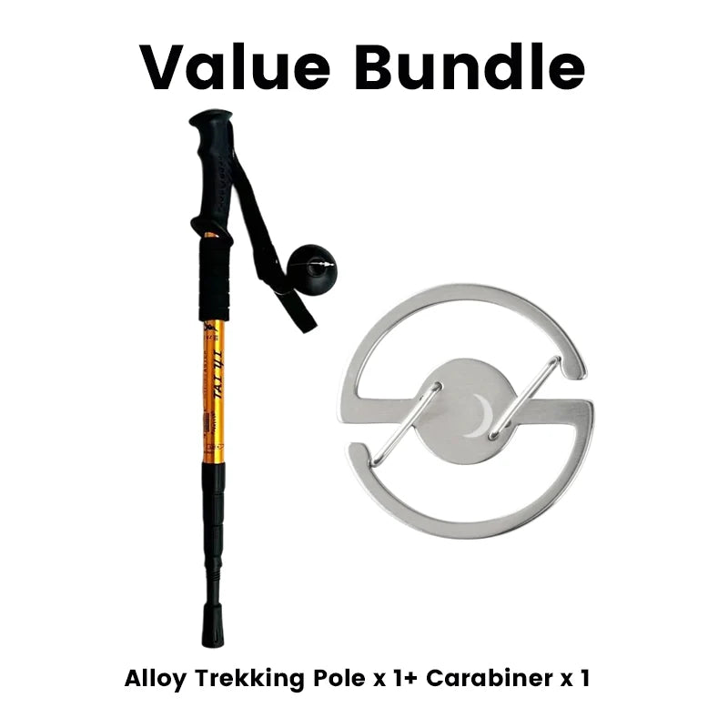 TrailForge – Adjustable Aluminum Trekking Pole