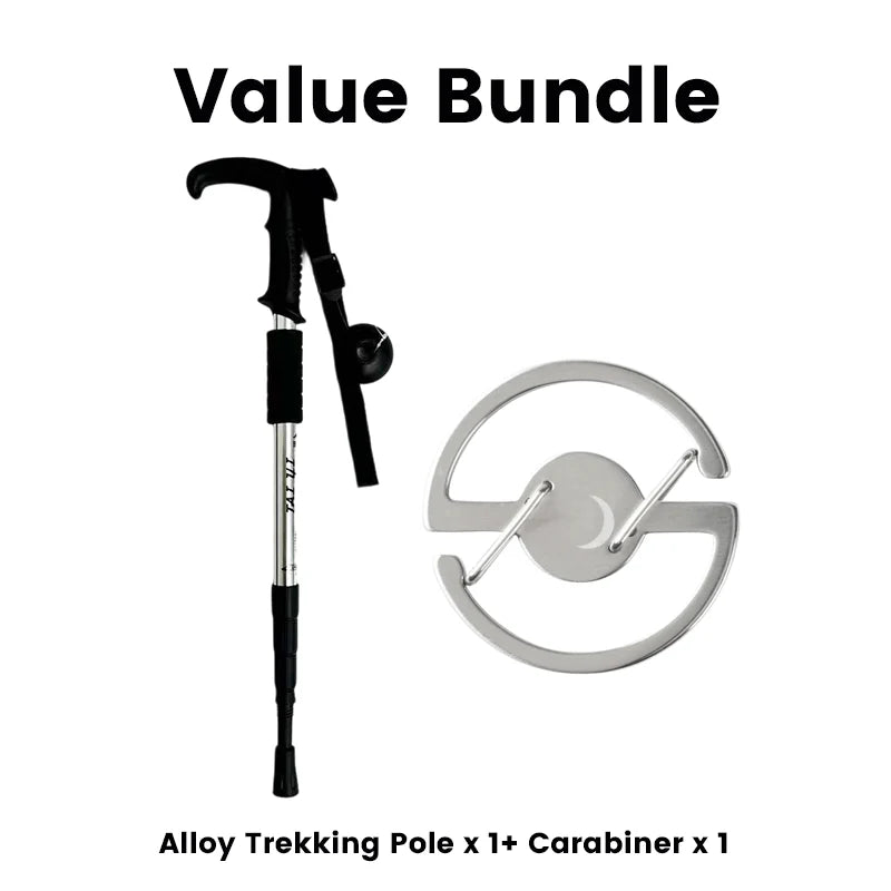 TrailForge – Adjustable Aluminum Trekking Pole