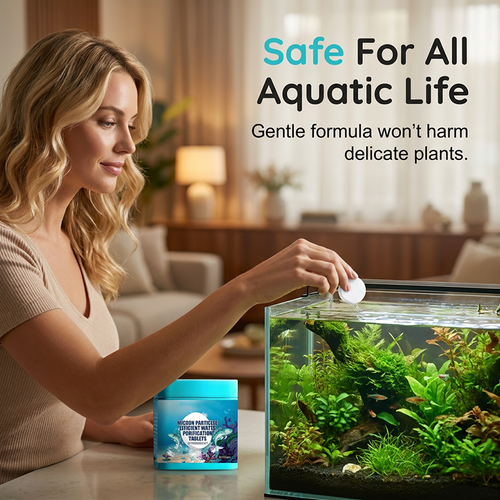 CrystalAqua – Premium Fish Tank Purification Tablets