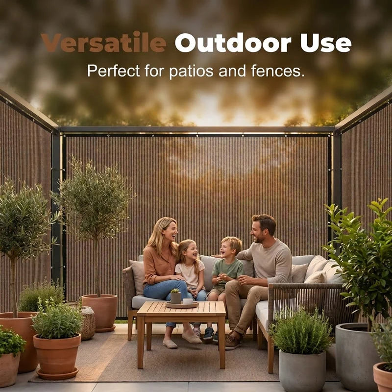 ShadeWeave – UV-Resistant Cooling Sunshade