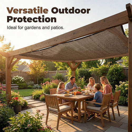 ShadeWeave – UV-Resistant Cooling Sunshade