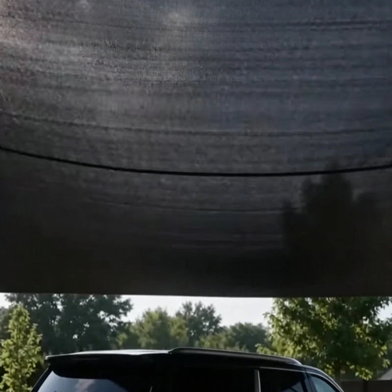 ShadeWeave – UV-Resistant Cooling Sunshade