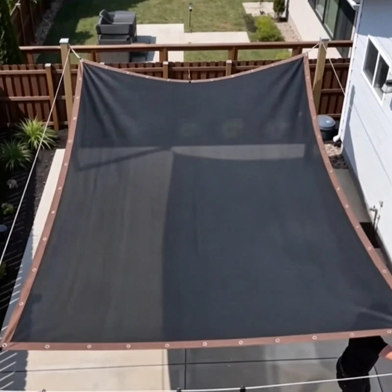ShadeWeave – UV-Resistant Cooling Sunshade