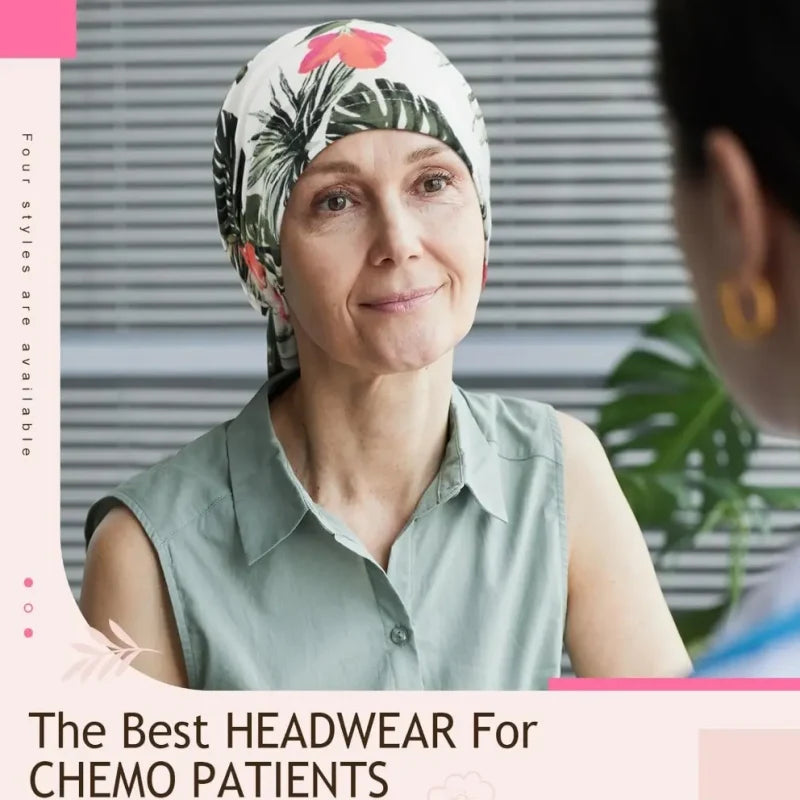 FloraLuxe – Women’s Elegant Floral Head Turban