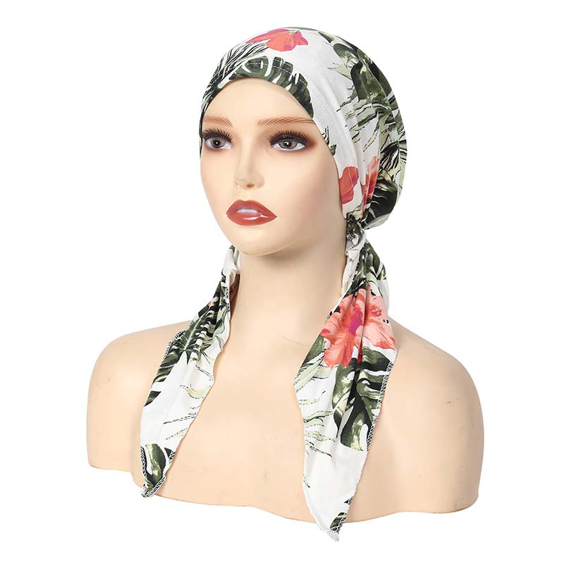 FloraLuxe – Women’s Elegant Floral Head Turban