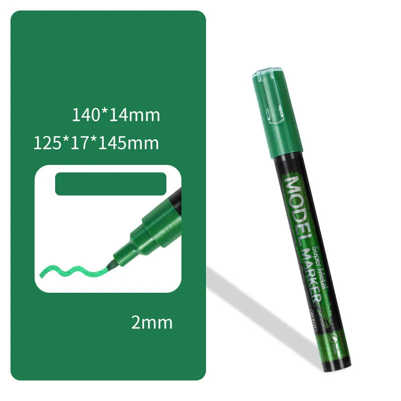 ShineCraft – Premium Multi-Color Metallic Marker Set