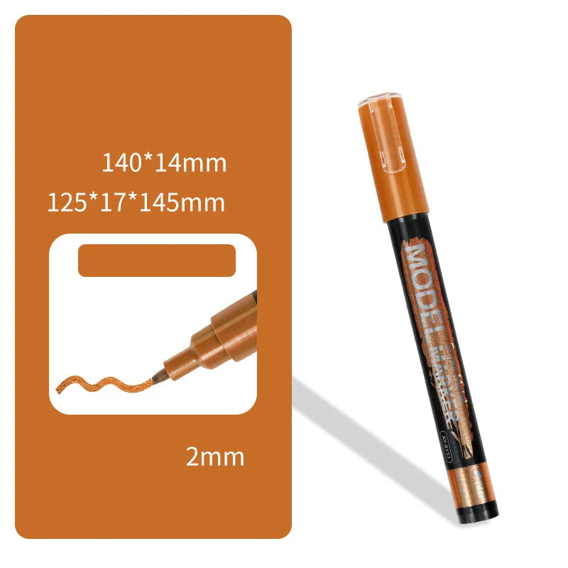 ShineCraft – Premium Multi-Color Metallic Marker Set
