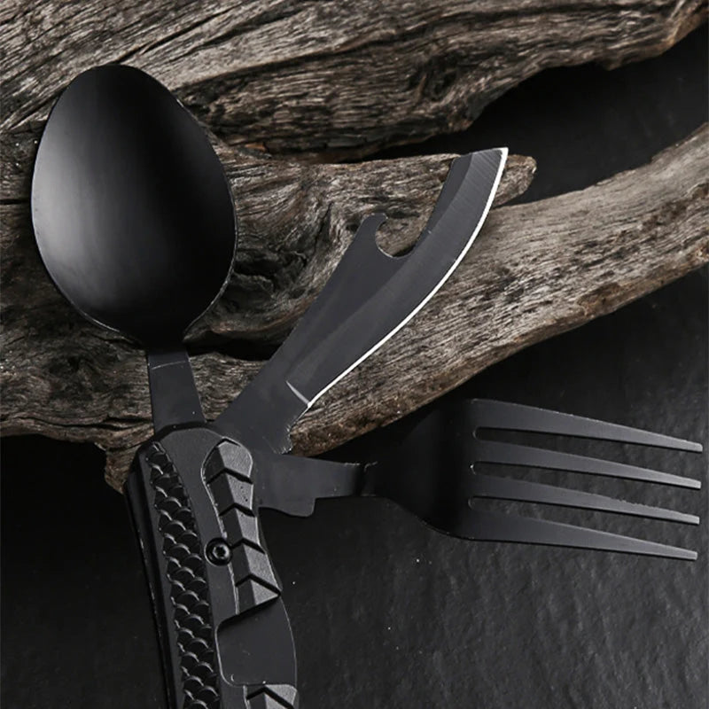 TrailMate – 4-in-1 Folding Outdoor Tableware Set