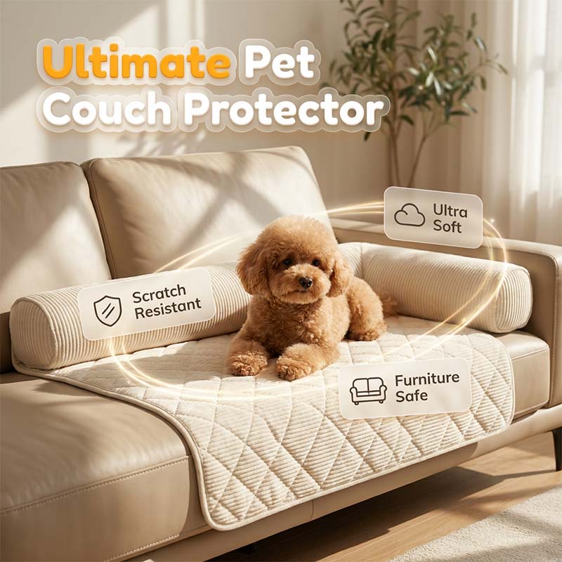 PetLounge – Premium Bolstered Pet Couch Cushion