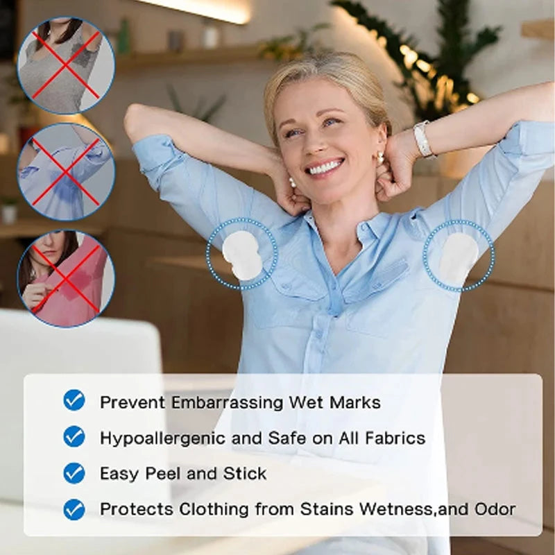 FreshGuard – Ultra-Thin Underarm Sweat Pads