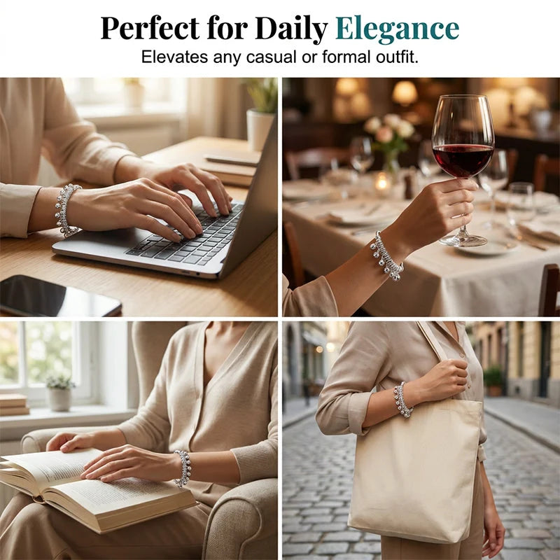 CharmTime – Elegant Watch Charm Bracelet