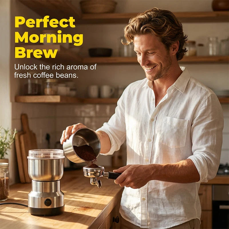GrindVanta – Stainless Steel Multi-Purpose Electric Grinder