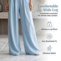 ElanVera – V-Neck High-Waisted WideLeg Jumpsuit