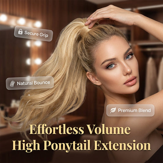 GlamCascade – High Ponytail Extension