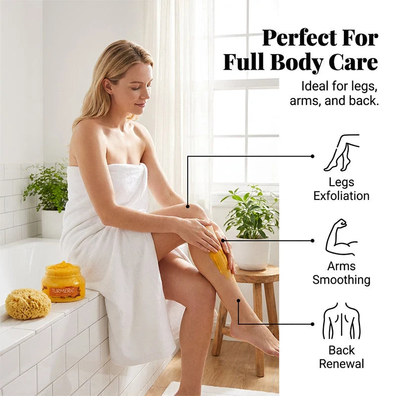 DermaGlow – Gentle Skin Brightening Scrub