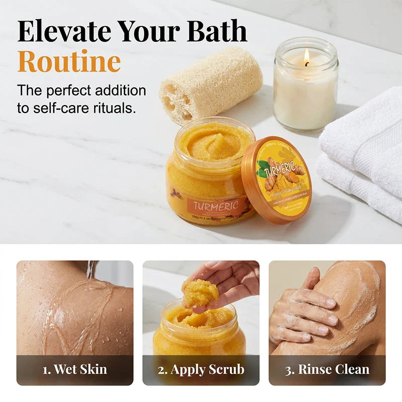 DermaGlow – Gentle Skin Brightening Scrub