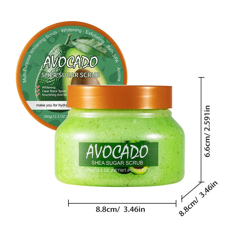 DermaGlow – Gentle Skin Brightening Scrub
