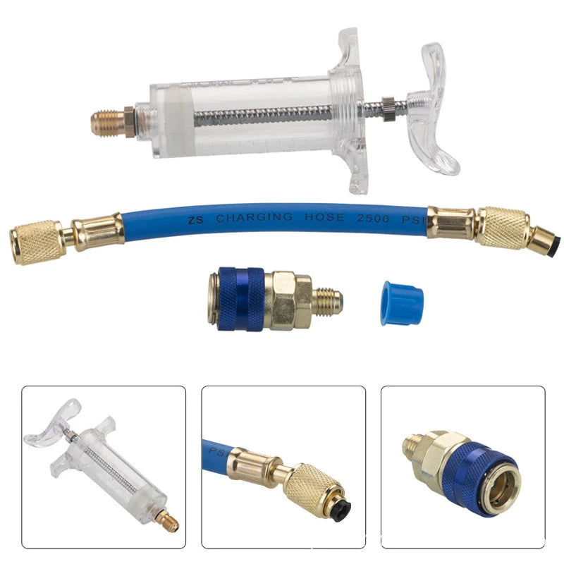 CoolFlow – Professional AC Oil Dye Injector Kit