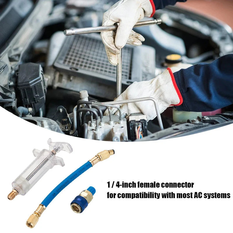CoolFlow – Professional AC Oil Dye Injector Kit
