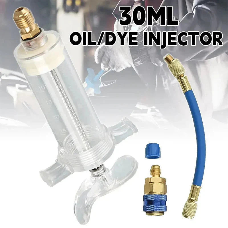 CoolFlow – Professional AC Oil Dye Injector Kit