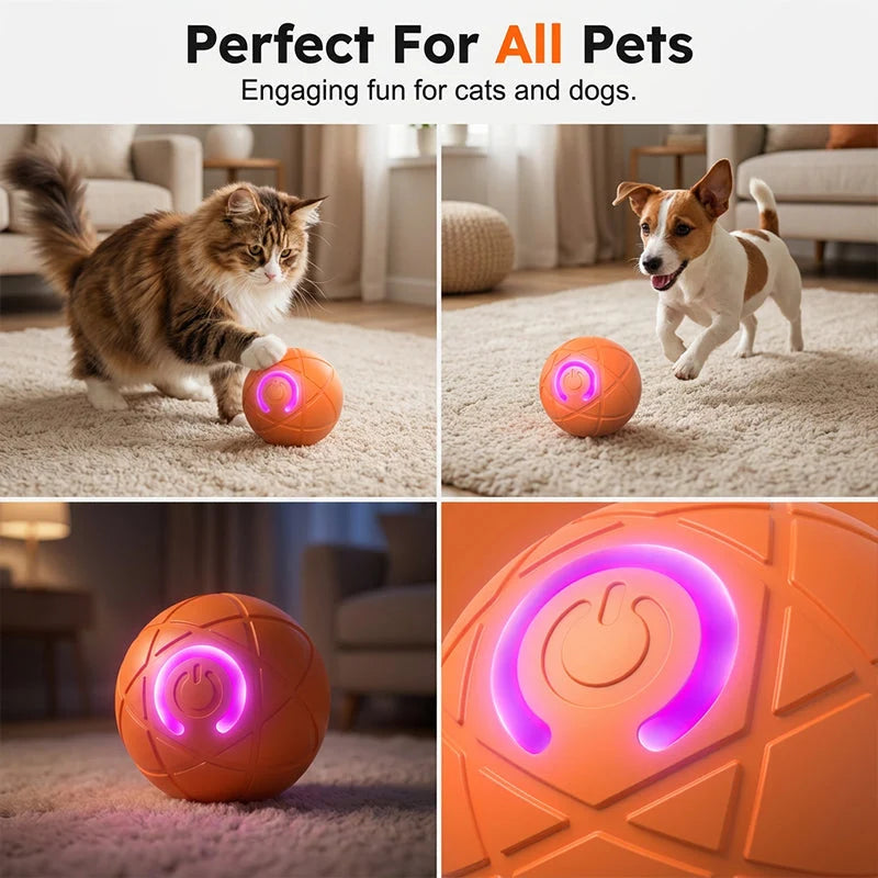 PlayPulse – Auto-Bouncing Smart Pet Ball