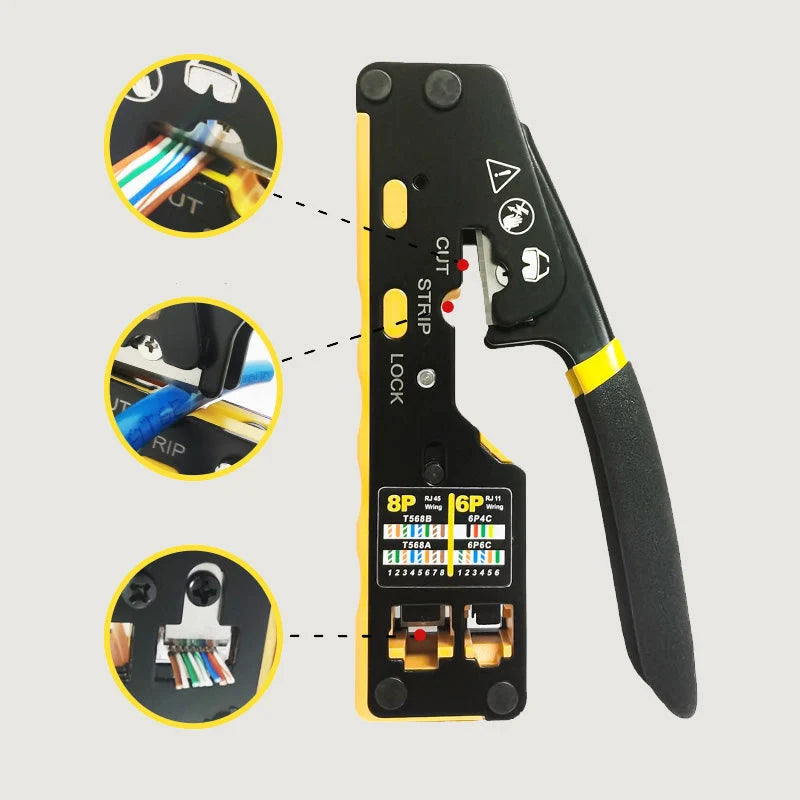 CrimpPro – Multi-Function Network Cable Tool