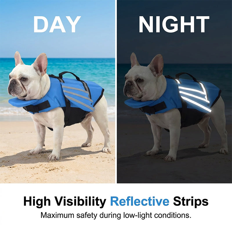 AquaAngel – Reflective Angel Wing Dog Life Jacket