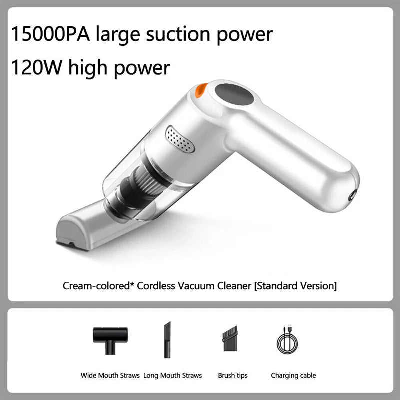 CleanVanta – 10000Pa Cordless Car Vacuum Cleaner