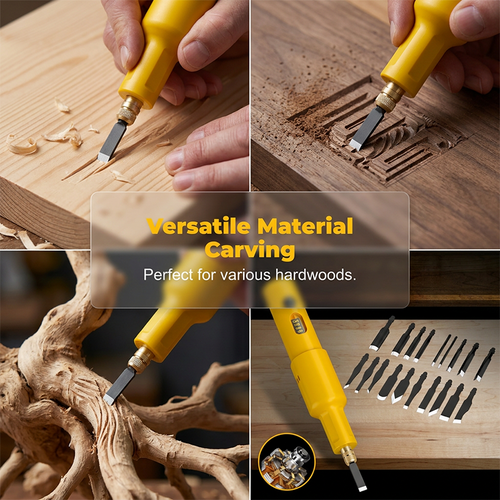 PowerSculpt – Professional Cordless Electric Wood Carving Tool Kit