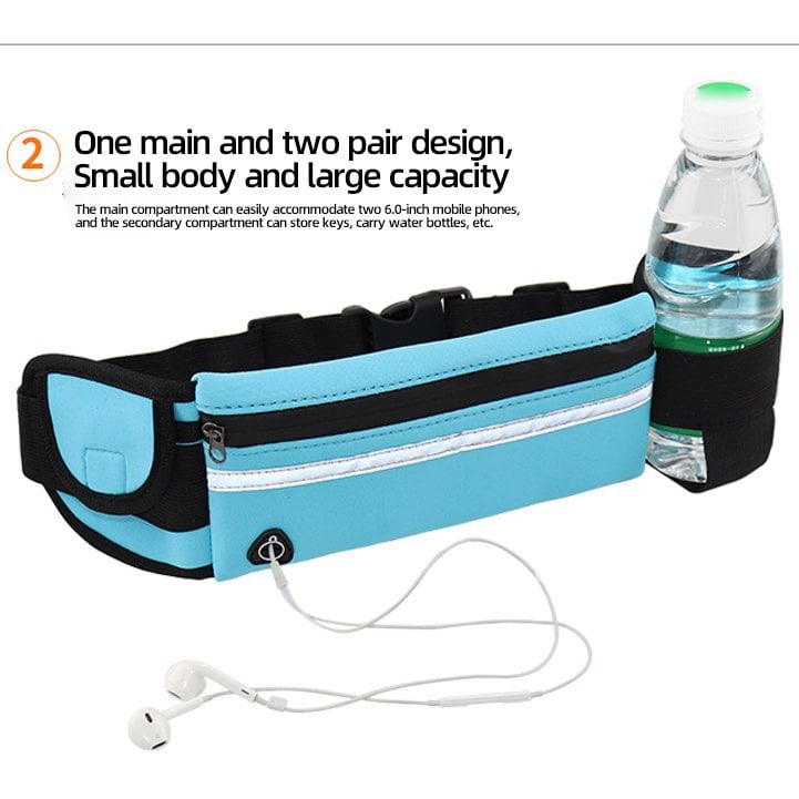 SportNest – Waterproof Phone & Bottle Waist Pack