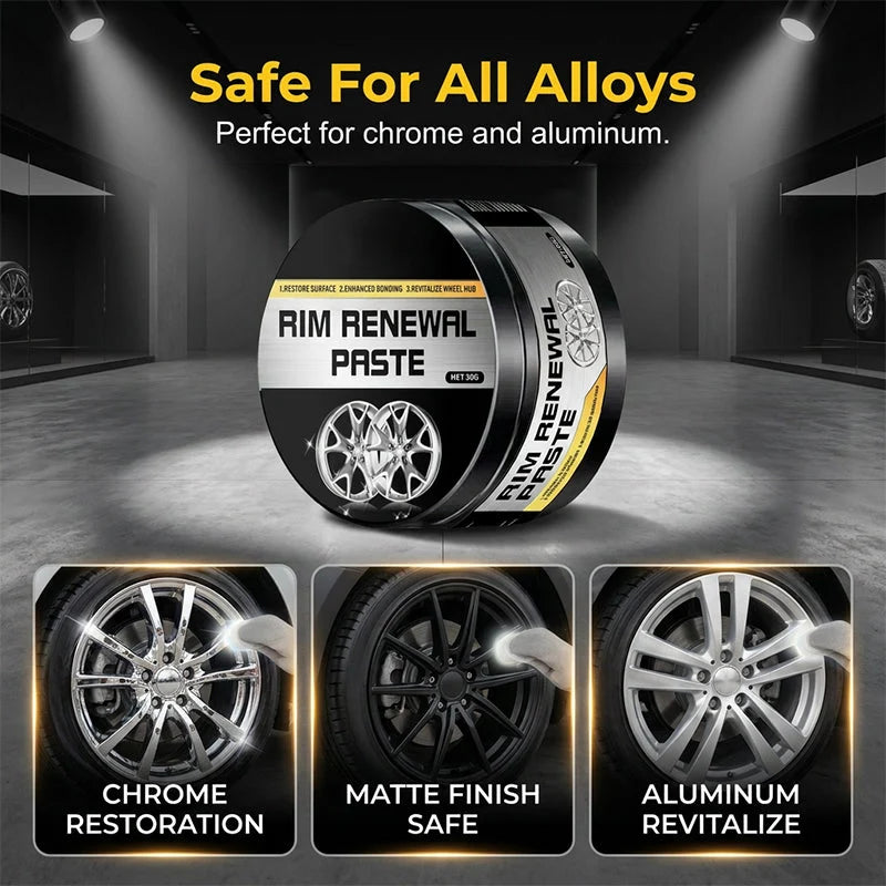 AlloyGuard – Advanced Wheel Rim Shine & Protection Paste