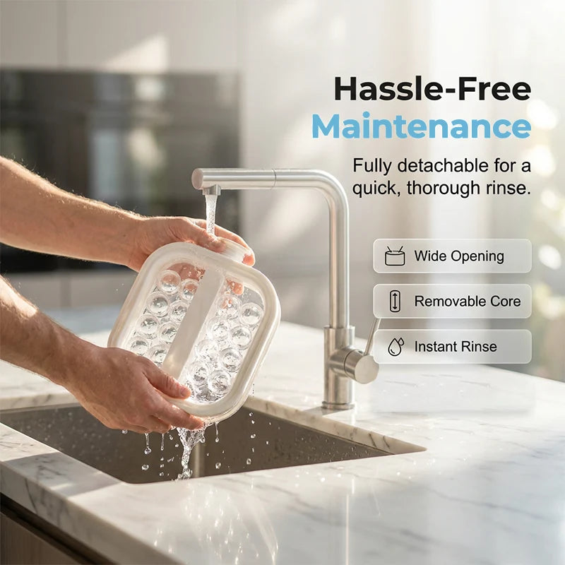 ChillSphere – Portable Silicone Ice Ball Maker Kettle