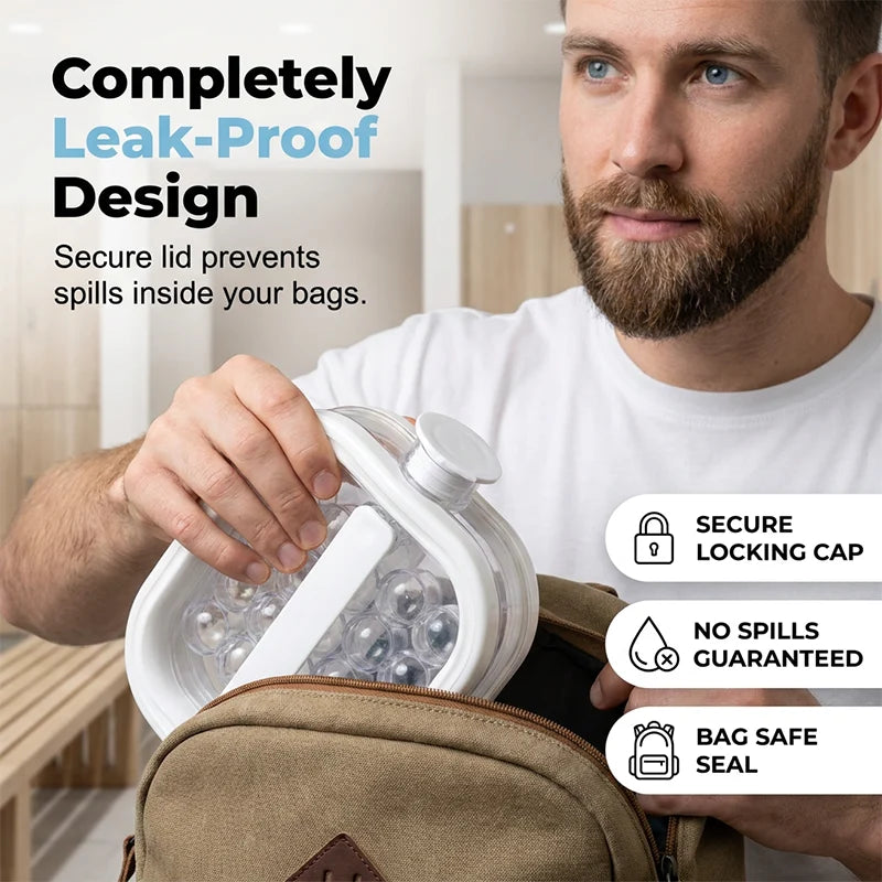 ChillSphere – Portable Silicone Ice Ball Maker Kettle