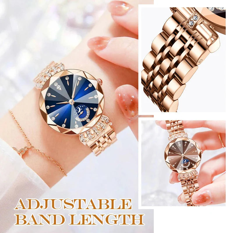 Celestia – Sparkling Star & Moon Women's Watch