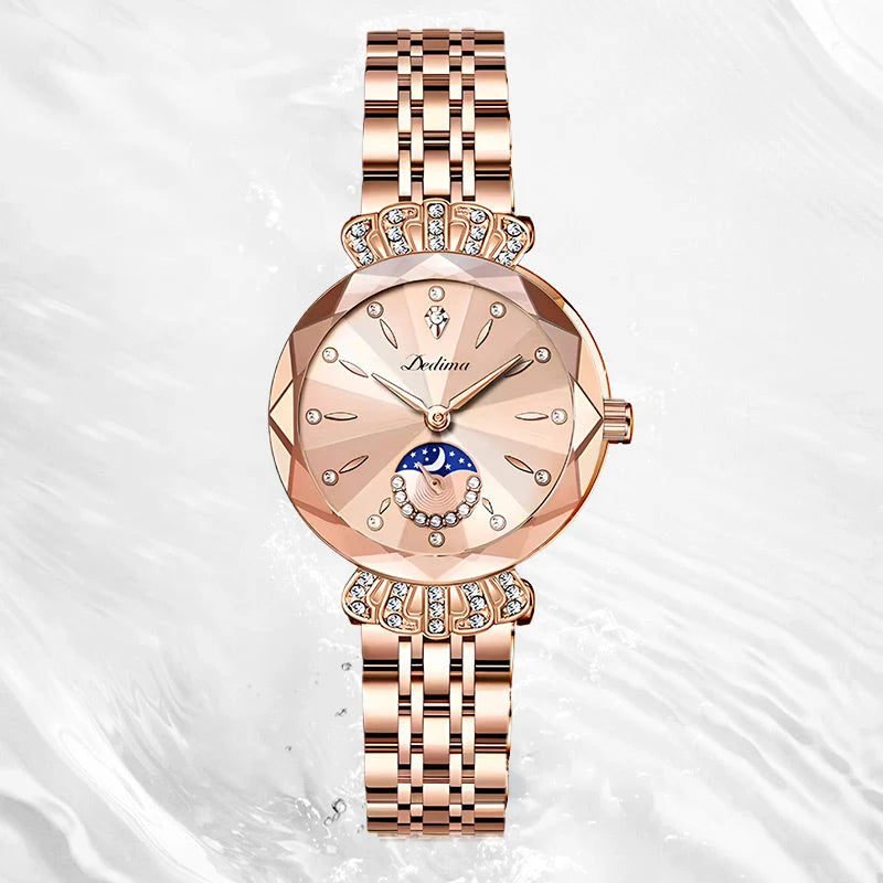 Celestia – Sparkling Star & Moon Women's Watch