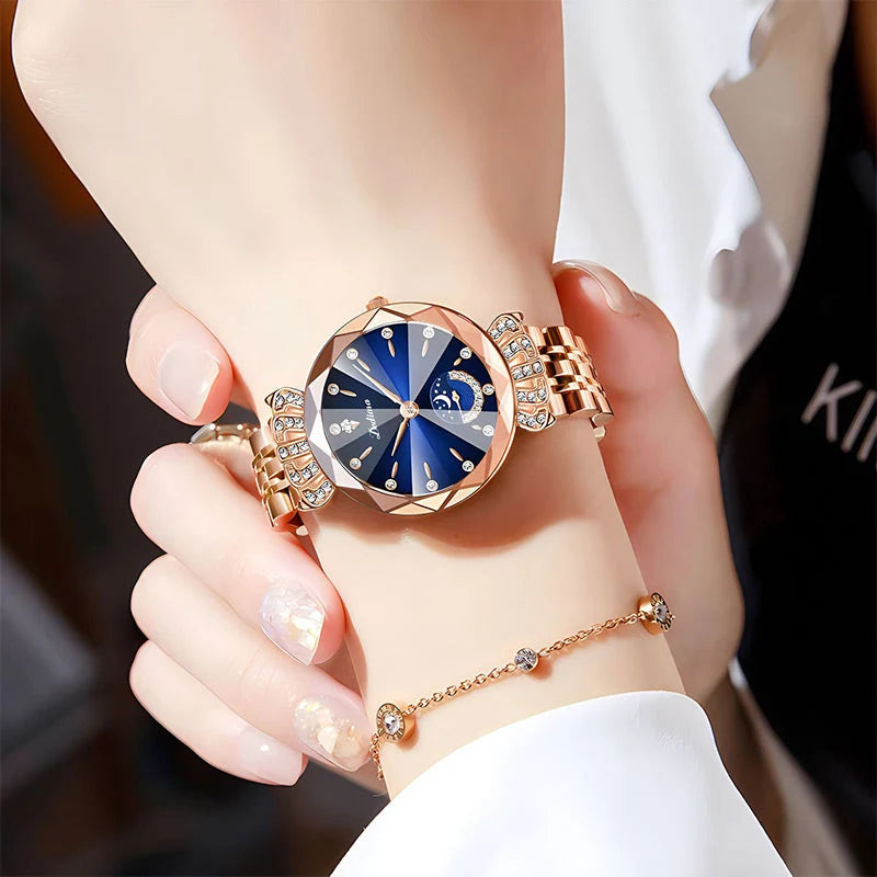 Celestia – Sparkling Star & Moon Women's Watch