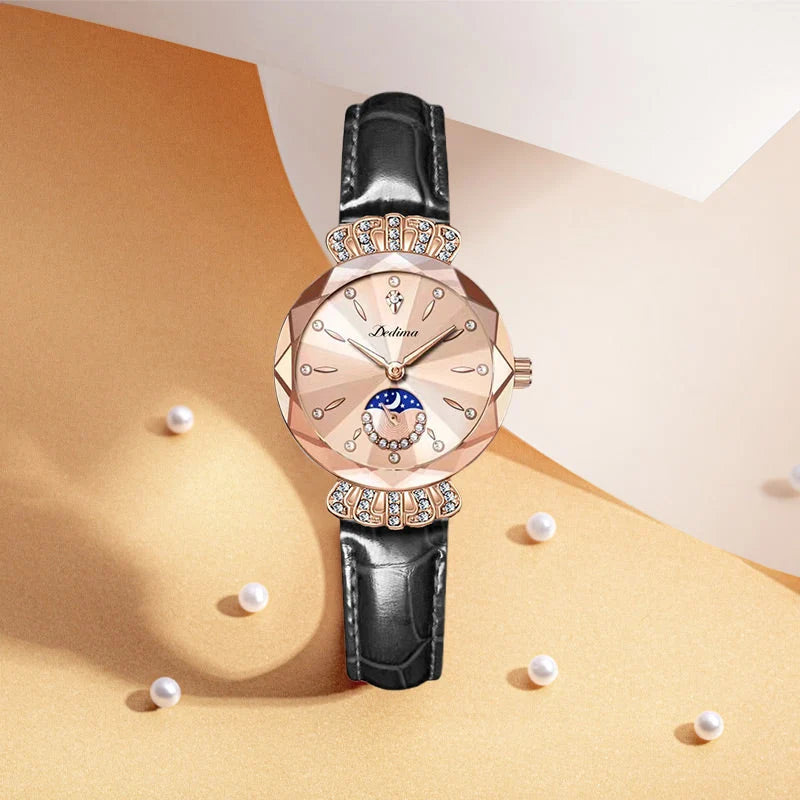 Celestia – Sparkling Star & Moon Women's Watch