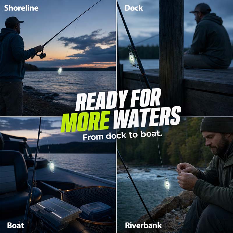 GlowCatch – High Visibility Night Fishing Lamp