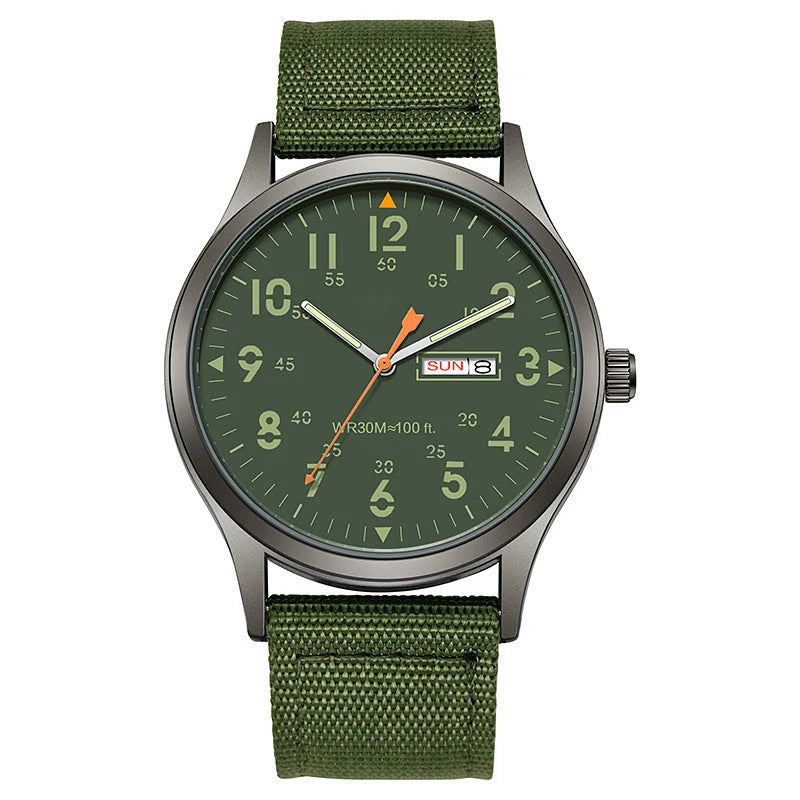 ChronoLuxe – Men’s Luminous Quartz Watch