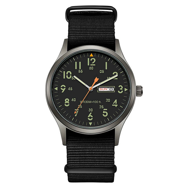 ChronoLuxe – Men’s Luminous Quartz Watch