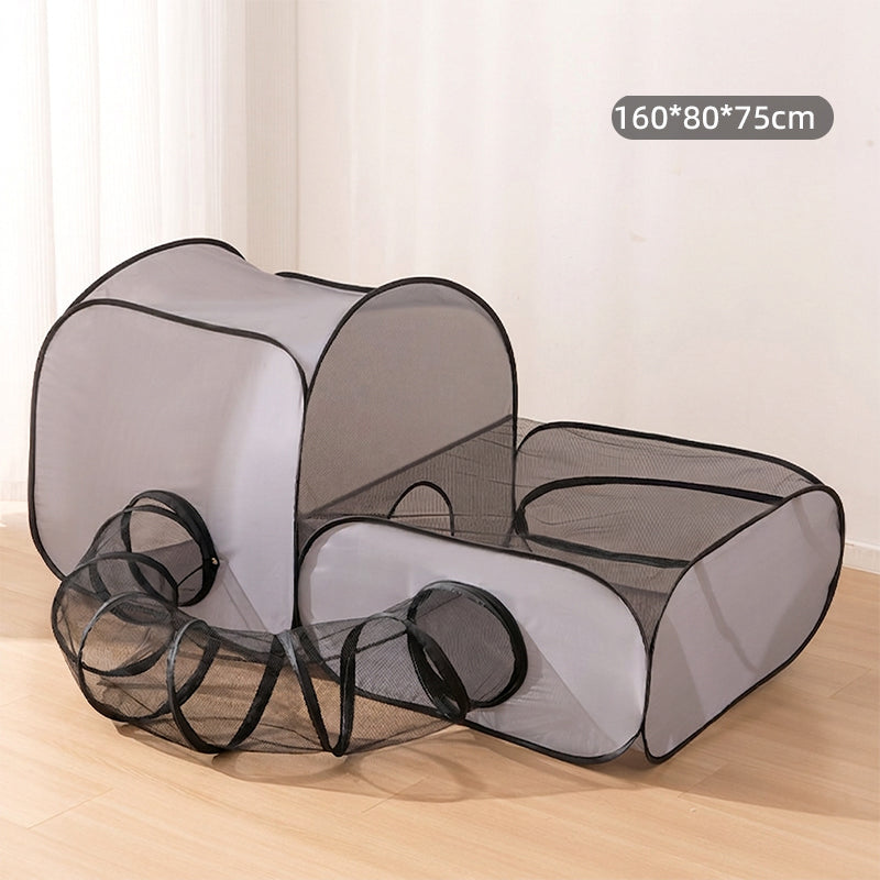 KittyKingdom – Spacious Cat Play & Lounging Tunnel