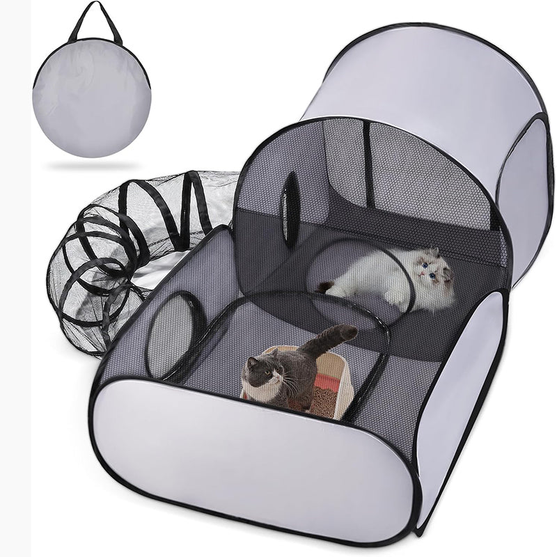 KittyKingdom – Spacious Cat Play & Lounging Tunnel