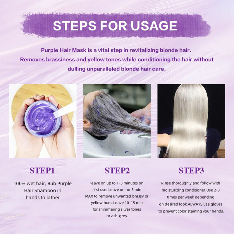 VioletRevive – Moisturizing Purple Hair Mask