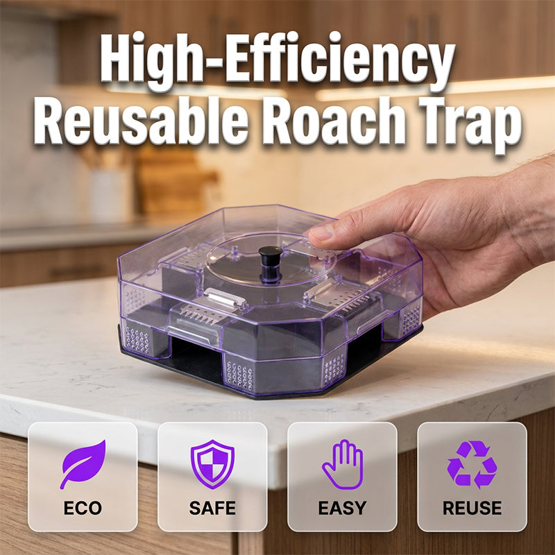 TrapEase – Automatic Reusable Roach Catcher