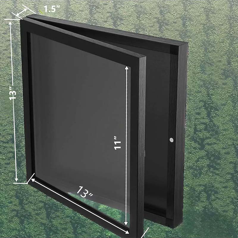 PrestigeVault – Lockable Jersey Shadow Box Frame