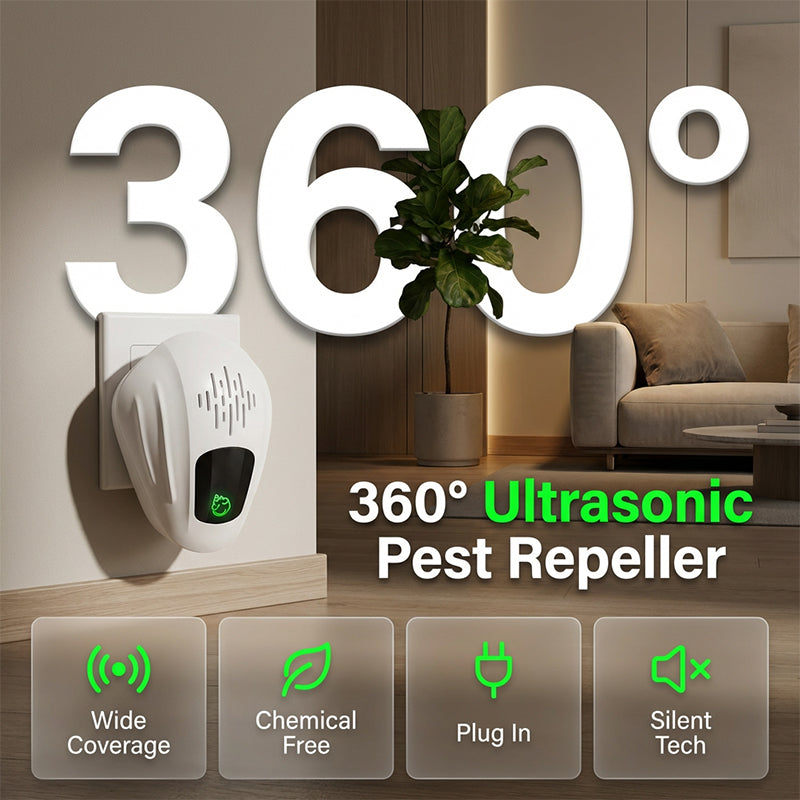 UltraWave – Smart Ultrasonic Rodent & Insect Repeller