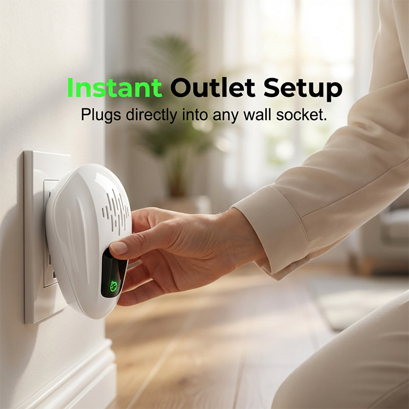 UltraWave – Smart Ultrasonic Rodent & Insect Repeller